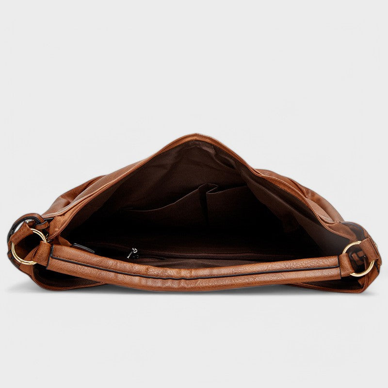 Nora. - Bohemian Hobo-Tasche mit Geldbörse