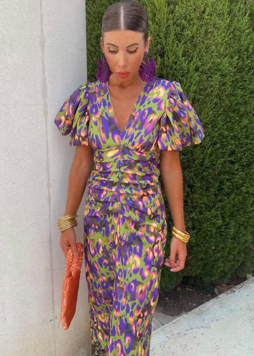 Daline - Elegantes und lebhaftes Kleid