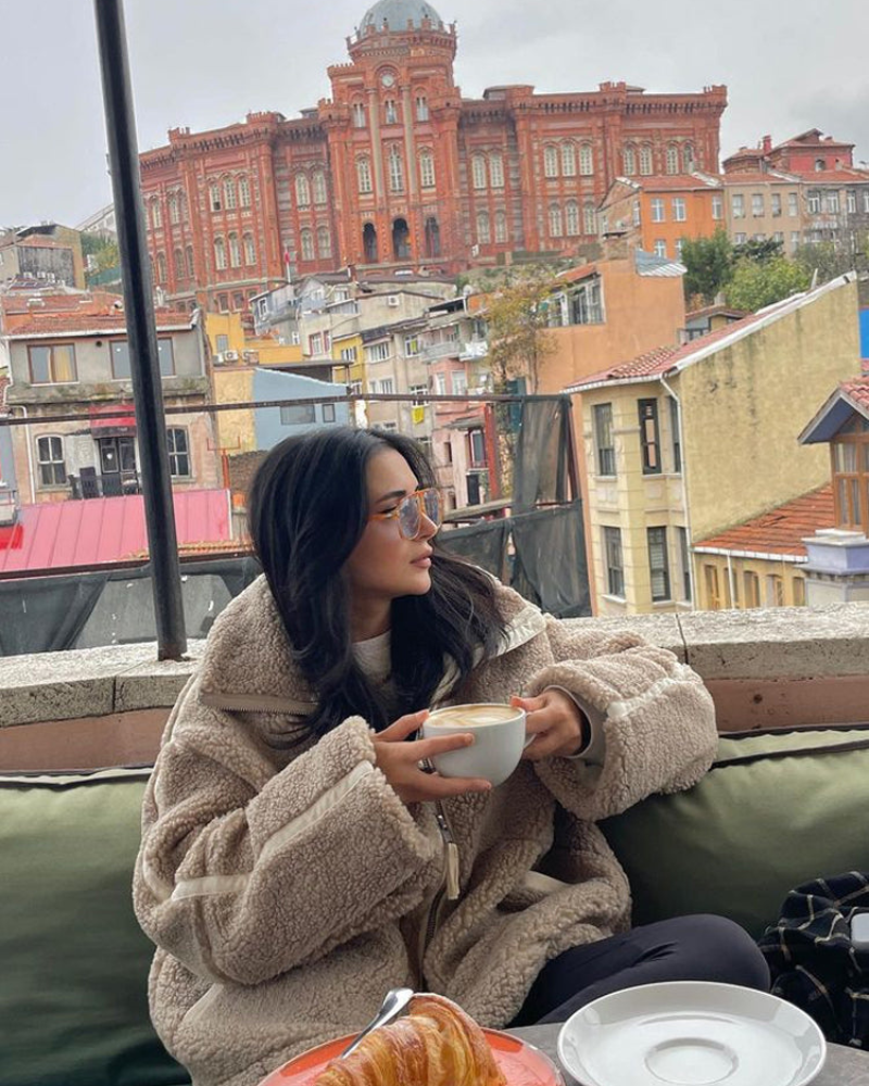 Penelope - Pufferjacke aus weichem Teddy