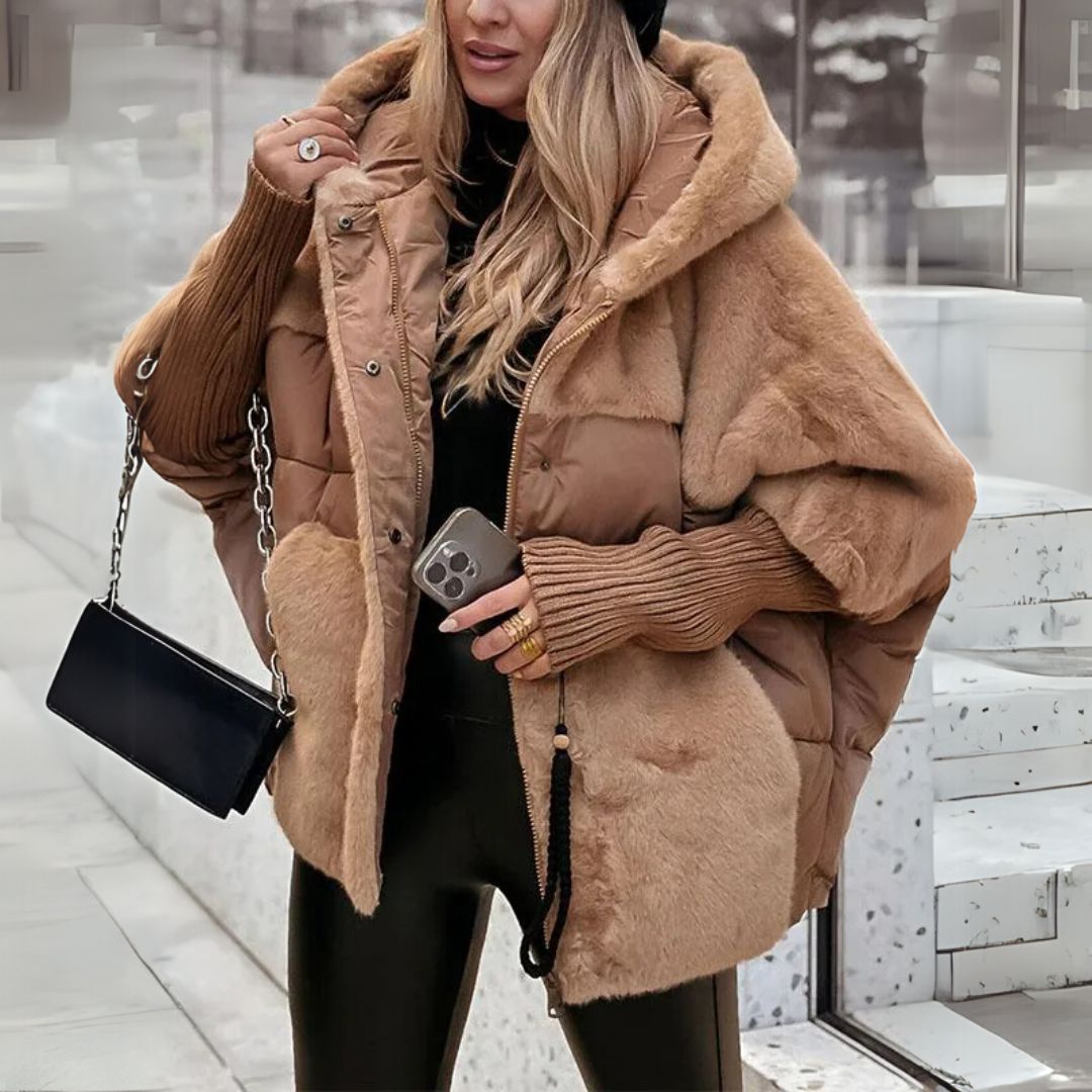 Ava - Pufferjacke mit Teddy-Mix