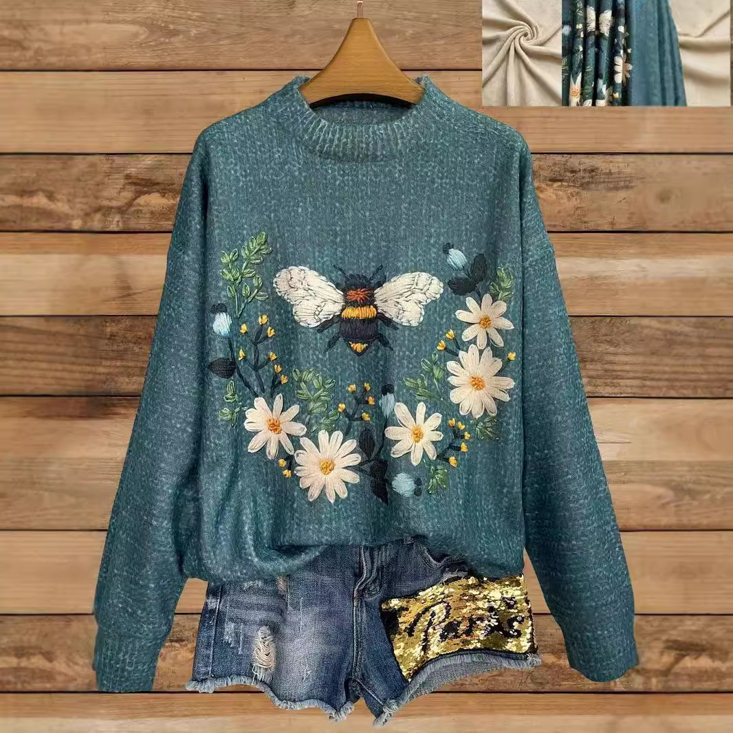 Melody - Damen Gemütlicher Pullover