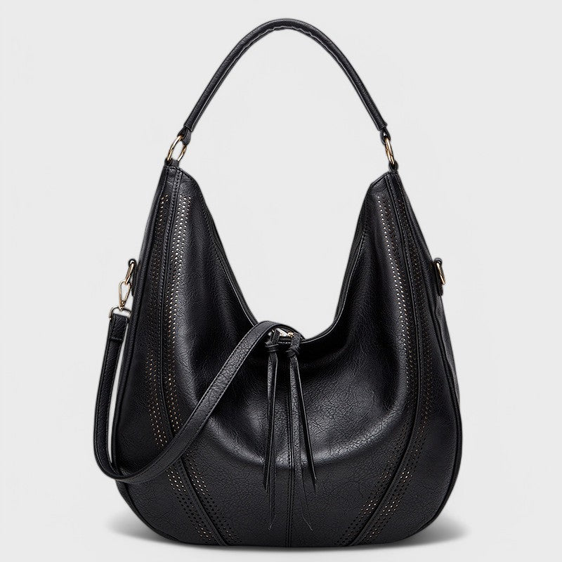 Nora. - Bohemian Hobo-Tasche mit Geldbörse