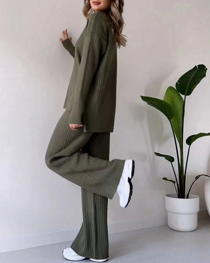 ZILAS - Stilvolles und Vielseitiges Zweiteiliges Set