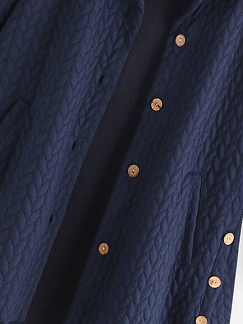 Leslie - Warme Knopfjacke