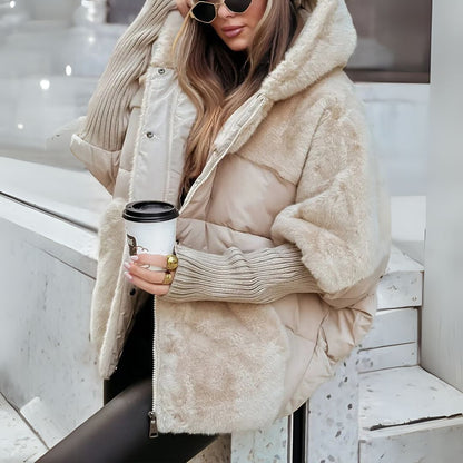 Ava - Pufferjacke mit Teddy-Mix