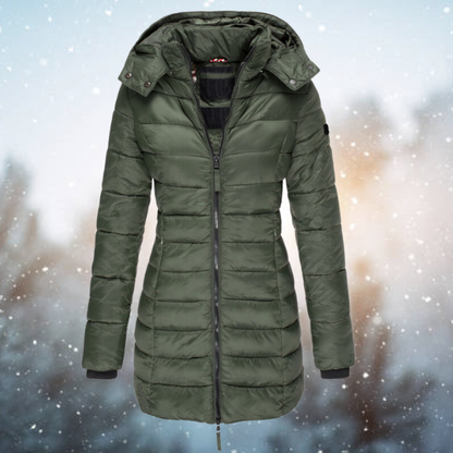 Damen Winterjacke extra warm und gesteppt