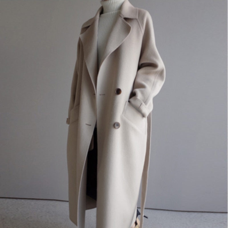 Clara Cappotto Trench aus Wolle