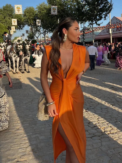 Lily | Elegantes plissiertes Kleid