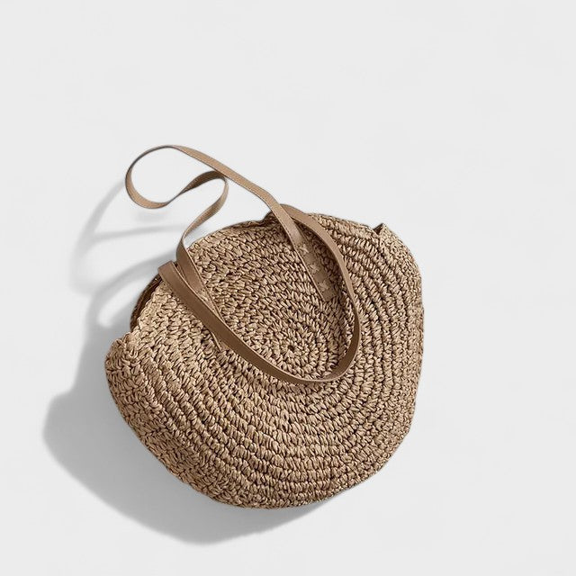 Nora. – Handgewebte Strandtasche