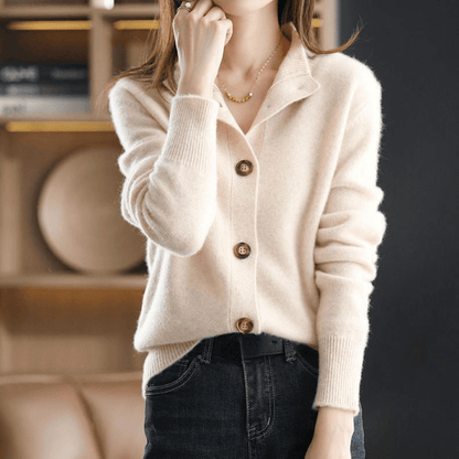Anny - Luxuriöser Cashmere-Cardigan