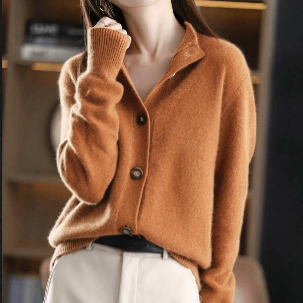 Anny - Luxuriöser Cashmere-Cardigan