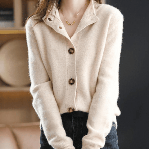 Anny - Luxuriöser Cashmere-Cardigan