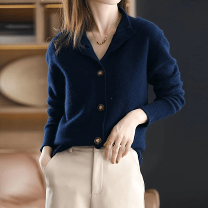 Anny - Luxuriöser Cashmere-Cardigan