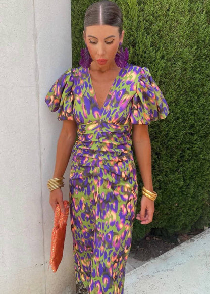 Daline - Elegantes und lebhaftes Kleid