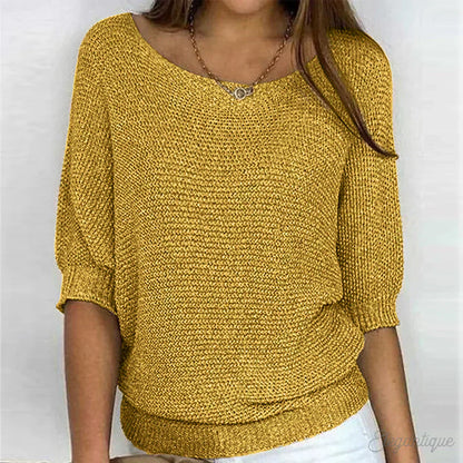 Luigia - Eleganter Strickpullover