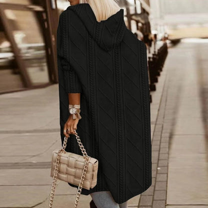 Jelone - Langärmliger Cardigan mit Kapuze