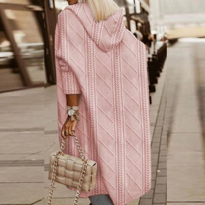 Jelone - Langärmliger Cardigan mit Kapuze